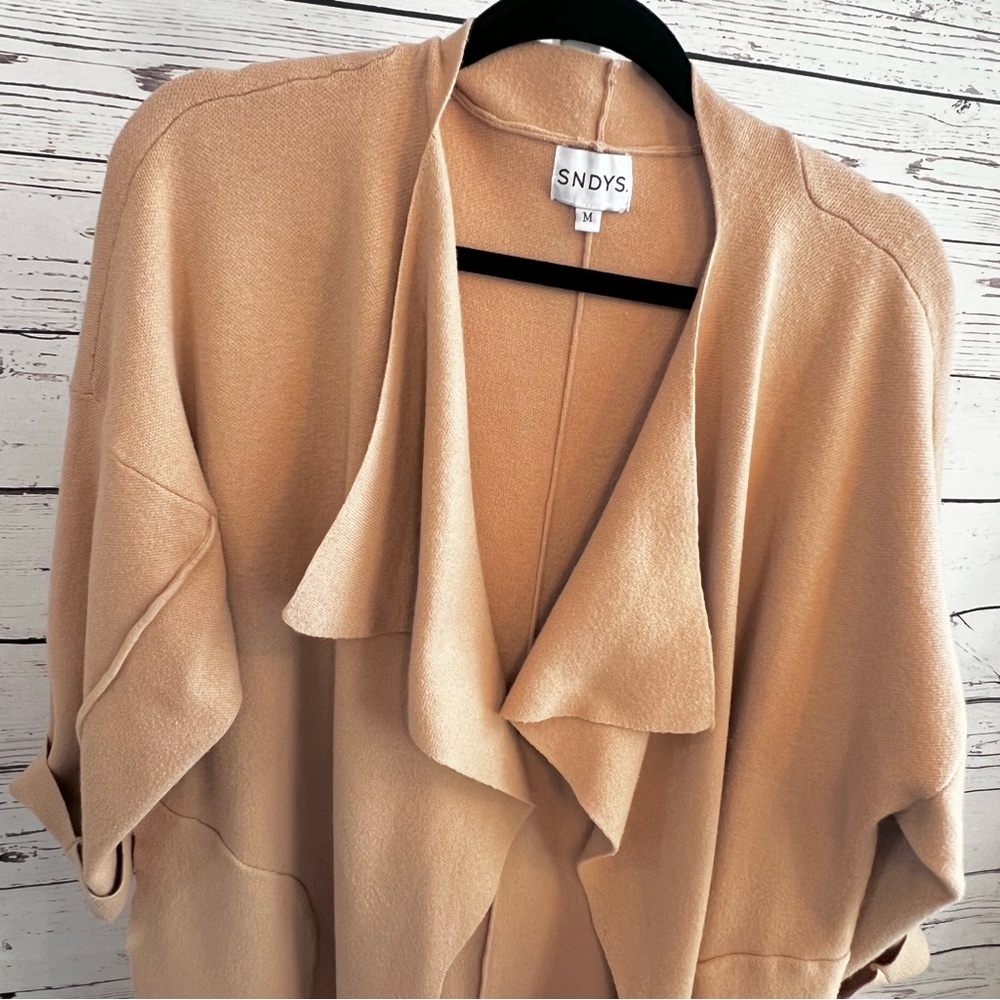 SNDYS Tia Knit Cardi in Camel Medium - Picture 5 of 7